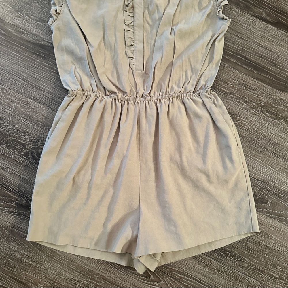 Endless Rose Ruffle Button-Front Romper - Picture 3 of 8